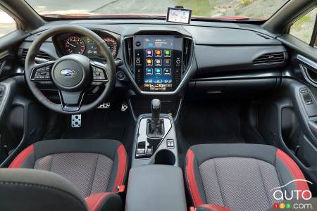 Interior of 2024 Subaru Impreza RS